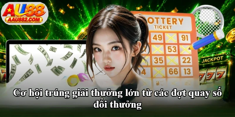 Cơ hội trúng giải thưởng lớn từ các đợt quay số đổi thưởng
