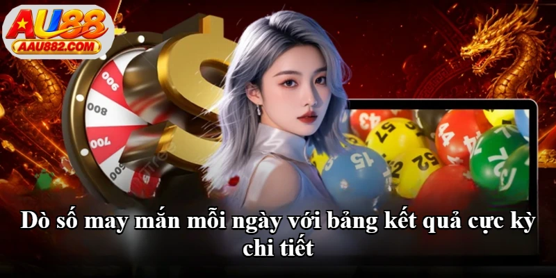 Dò số may mắn mỗi ngày với bảng kết quả cực kỳ chi tiết