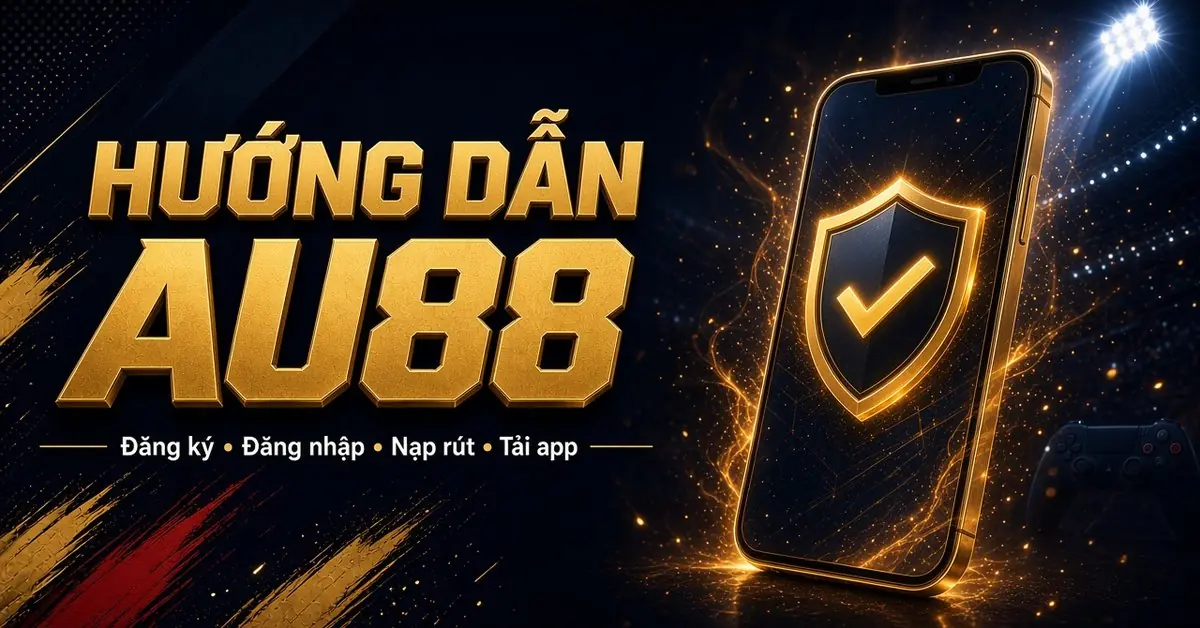 Hướng dẫn AU88 – Đăng ký, đăng nhập, nạp rút và tải app