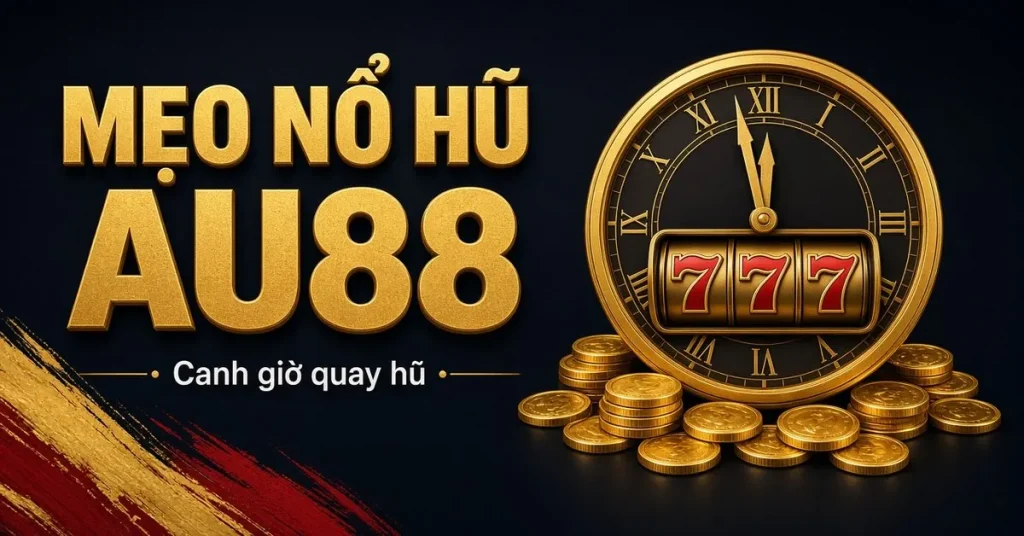 Mẹo nổ hũ AU88 – canh giờ quay hũ