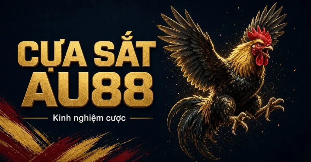 Đá gà cựa sắt AU88 – kinh nghiệm cược