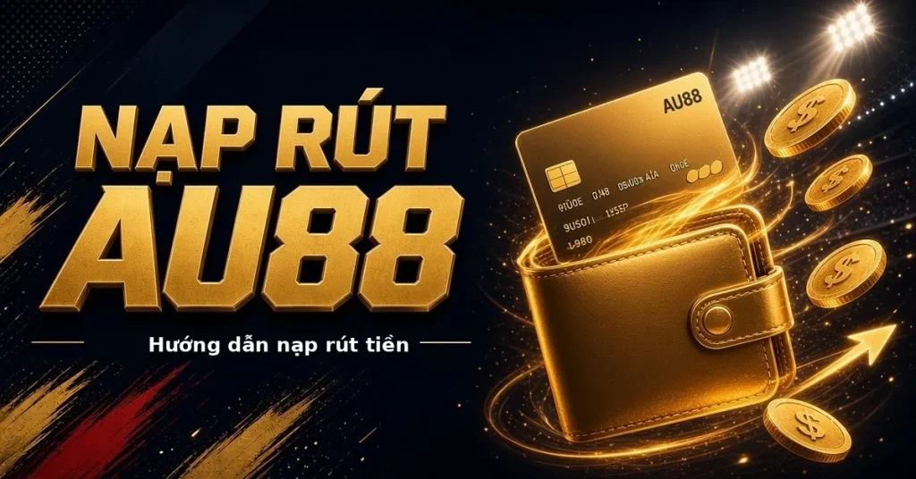 Nạp rút tiền AU88 qua ngân hàng và ví điện tử